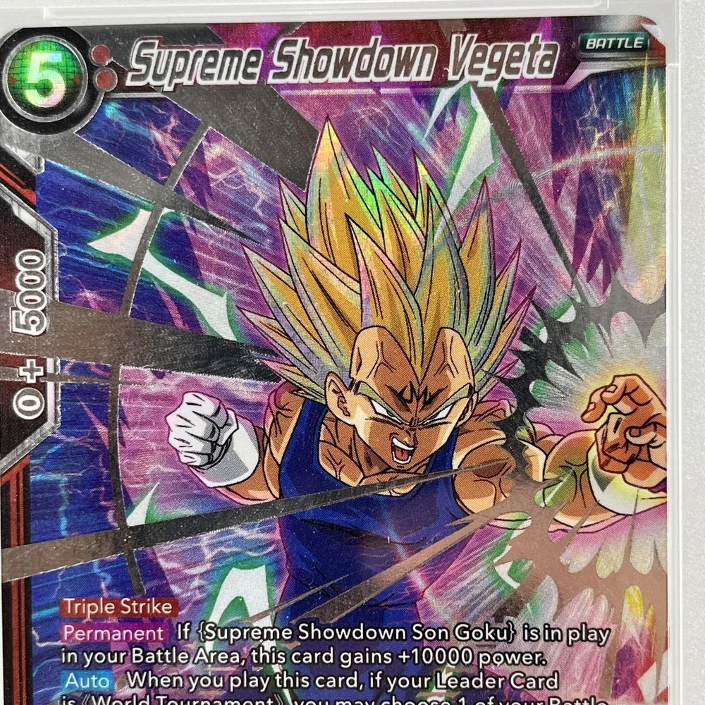 2018 Dragon Ball Super Supreme Showdown Goku Vegeta PSA 10 Gem Mint TB2 SPR Lot